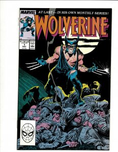 Wolverine # 1 NM Marvel Comic Book Ongoing Series X-Men Sabretooth Gambit BJ1