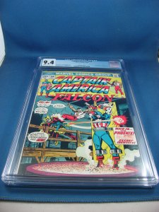 CAPTAIN AMERICA 168 CGC 9.4 FIRST HELMUT ZEMO 1973 MARVEL