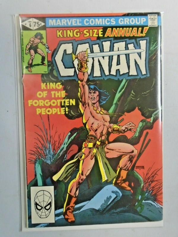 Conan the Barbarian #6 Annual Direct 6.0 FN (1979)