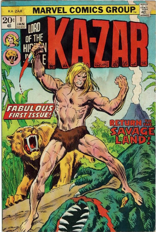 Ka-Zar #1 (1974 v2) Shanna the She-Devil GD