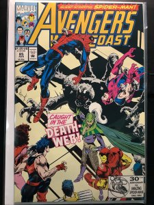 Avengers West Coast #85 Direct Edition (1992)