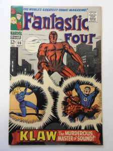 Fantastic Four #56 (1966) FN Condition! stain back cover