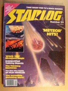 STARLOG 29 - METEOR - SPACE 1999 - FAMOUS MONSTERS 