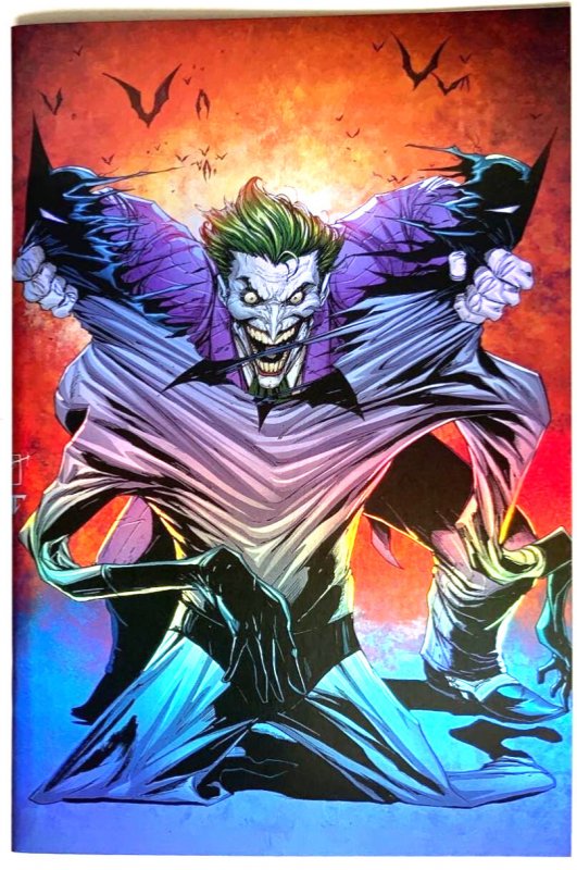 BEYOND: THE JOKER COMPLEX HEROES CON EXCLUSIVE TRADE/FOIL VIRGIN SET W/COA.