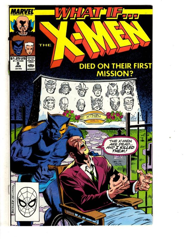 5 What If... Marvel Comic Books #8 9 10 16 26 Iron Man Wolverine Conan X-Men CB6