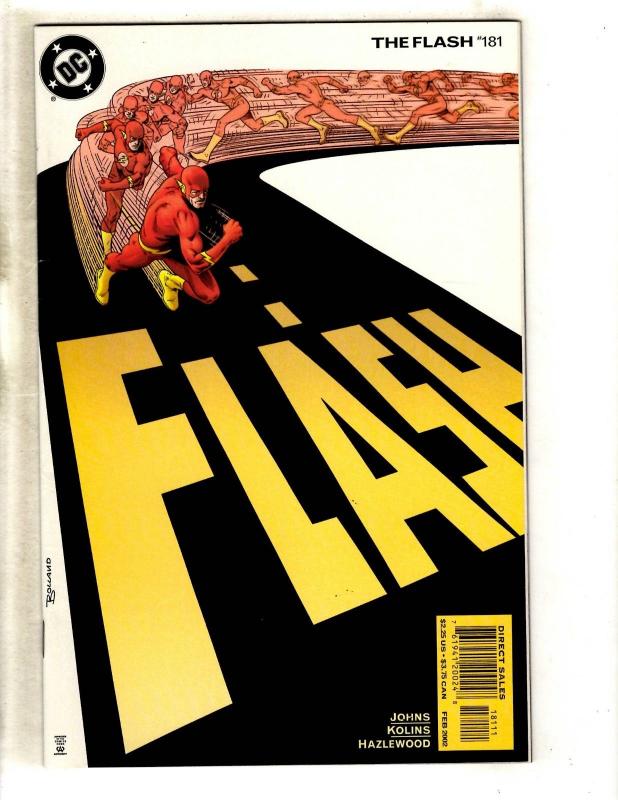 Lot Of 10 Flash DC Comic Books # 181 182 184 185 186 187 188 189 190 191 MF12