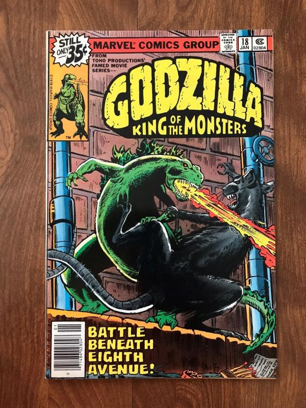 Godzilla: King of the Monsters #18 (Marvel; Jan, 1979) - VF