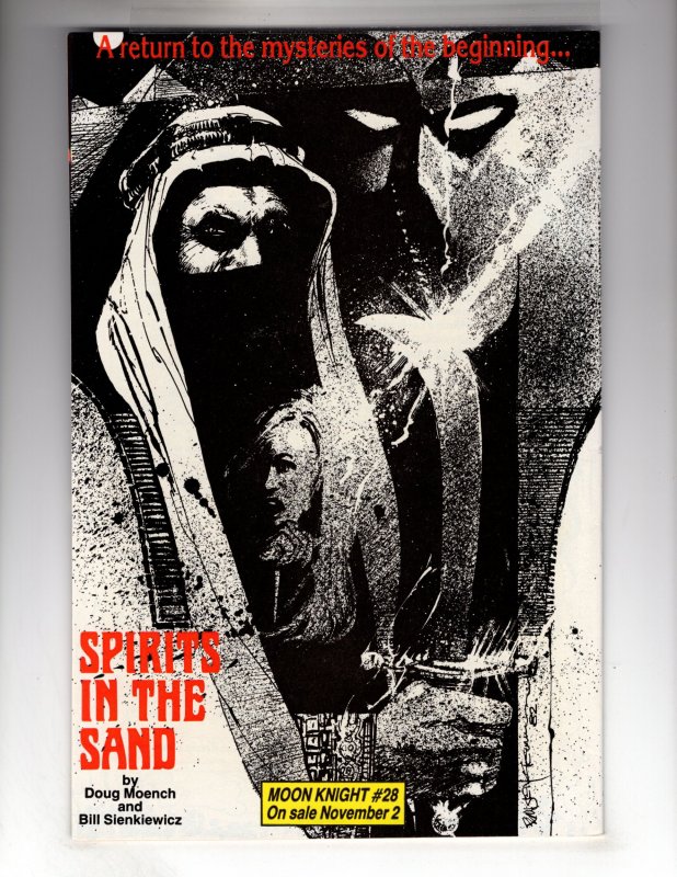 Moon Knight #27 (1983) Classic Original Series! Bronze MARVEL! / ID#928