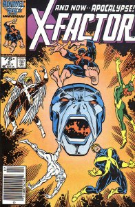 X-FACTOR (1986 Series)  (ORIGINAL X-MEN) #6 NEWSSTAND Near Mint Comics Book