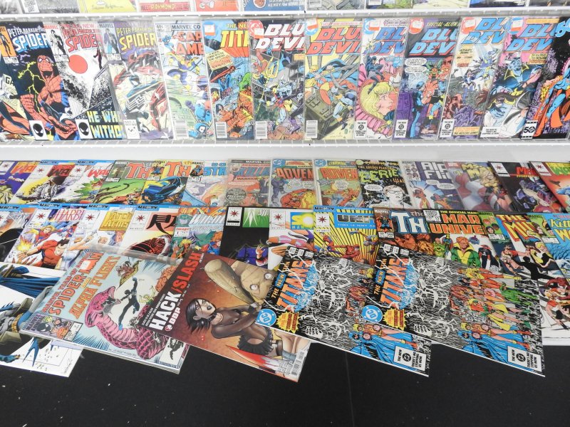 Huge Lot 160+ Comics W/ Batman, Punisher, Spider-Man, +More! Avg FN/VF Condition