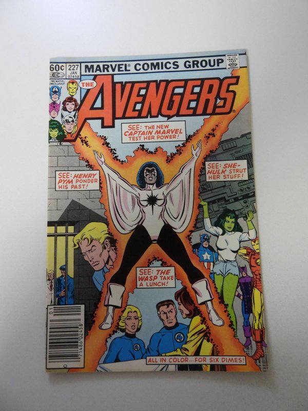 The Avengers #227 (1983) FN+ condition