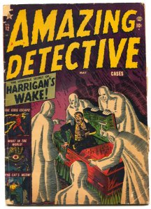 Amazing Detective Cases #12 1952- Atlas Pre-Code Horror- Krigstein