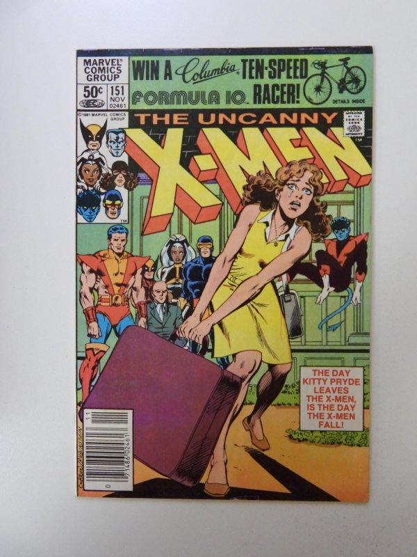 The Uncanny X-Men #151 (1981) VG/FN condition