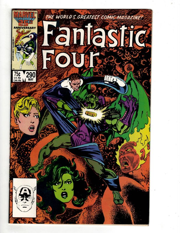 Fantastic Four #290 (1986) J604