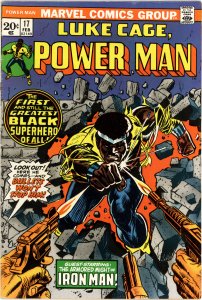 Power Man #17 (1974) Luke Cage becomes Power Man