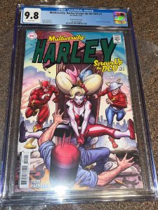 Harley Quinn Screws Up the DCU 1, Chad Hardin 1:25 Variant CGC Graded 9.8