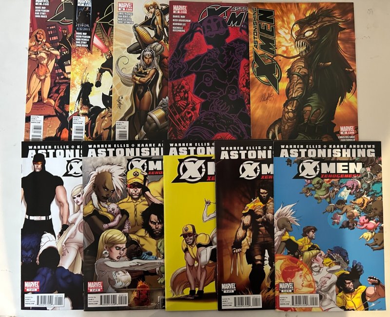*Astonishing X-Men (2004) 25-40 Xenogenesis  1-5 21 bks All vf/better