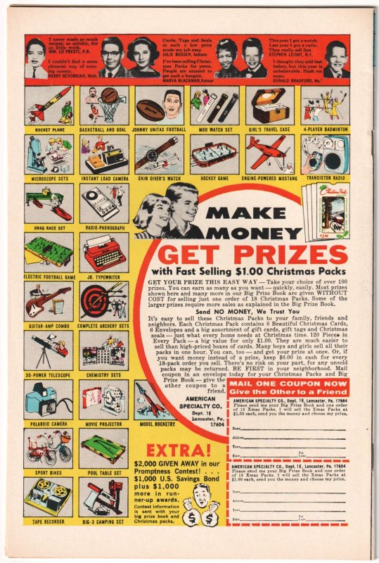 Sub-Mariner #44 (1971) Namor Battles Human Torch! High grade beauty!