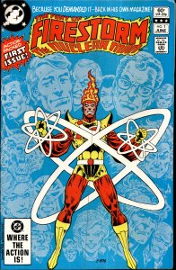 The Fury of Firestorm #1 Direct Edition (1982) Firestorm [Key Issue]