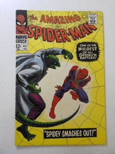 The Amazing Spider-Man #45 (1967) VG Condition moisture stain