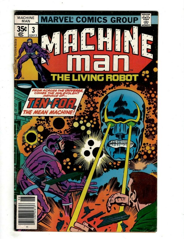 10 Machine Man The Living Robot Marvel Comics # 1 2 3 4 5 6 7 8 9 10 J461