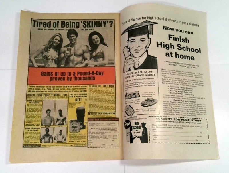 Sub-Mariner #36 April 1971 Roy Thomas-Buscema-Bernie Wrightson-Dorma & Attuma