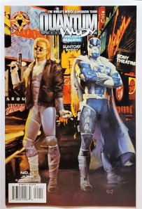 Quantum & Woody #1 painted cover (June 1995, Acclaim) NM-