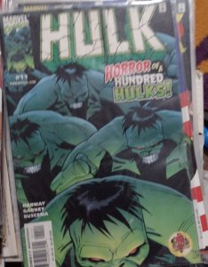 incredible Hulk # 11 1999 vol 2 Marvel disney  horror of a hundred hulks