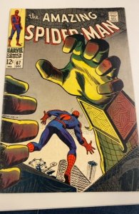 The Amazing Spider-Man #67 (1968)romita - menacing Mysterio