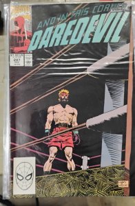 Daredevil  # 287 1990, Marvel DISNEY JACK MURDOCK AND IN THIS CORNER KINGPIN