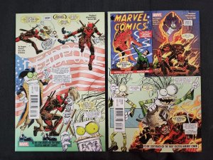 Deadpool 10PC LOT #2-10, 23 - Secret Comics Variants (8.0) 2016