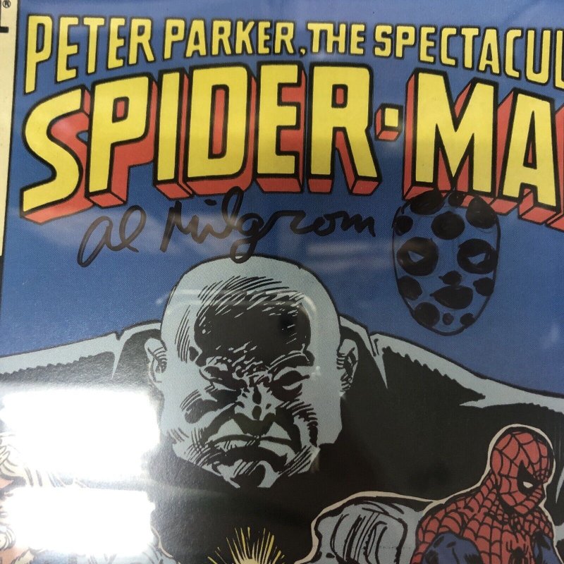 Spectacular Spider-Man (1985) # 98 (CGC 9.8 SS) Signed Al Milgrom * Marvel