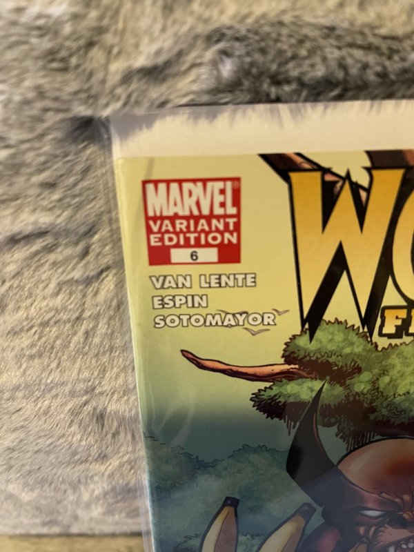 Wolverine: First Class #6 Monkey Variant (2008)