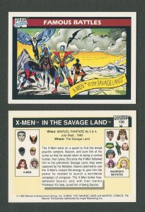 1990 Marvel Comics Card  #120 ( X-Men Savage Land)  NM-MT+