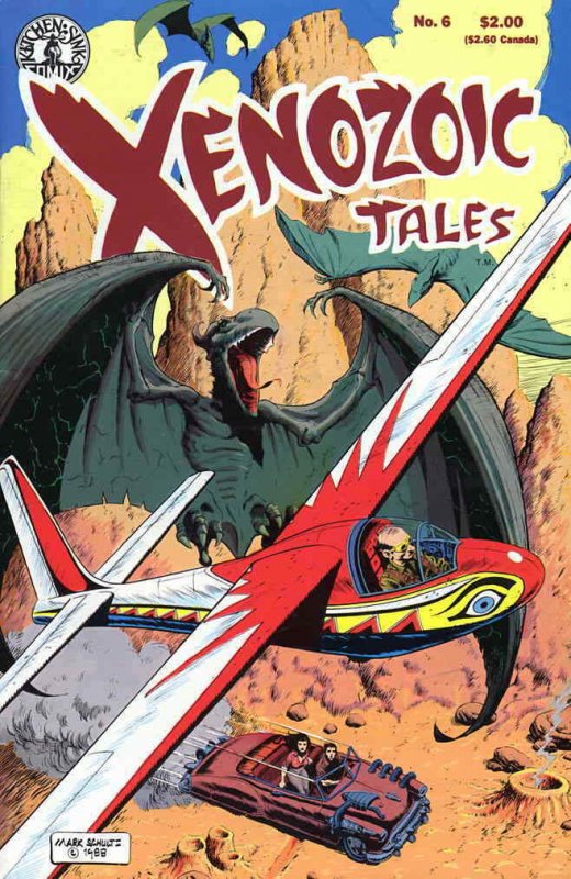 Xenozoic Tales #6 VF/NM; Kitchen Sink | save on shipping - details inside