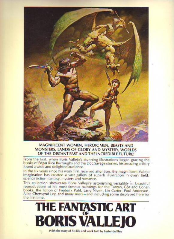 The Fantastic Art of Boris Vallejo #1 (Jan-78) NM- High-Grade 