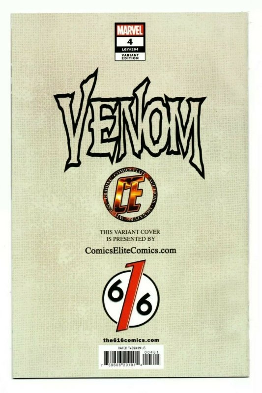 VENOM #04 (2022) MARCO TURINI | TRADE DRESS | 1ST APPEARANCES | LTD 3000