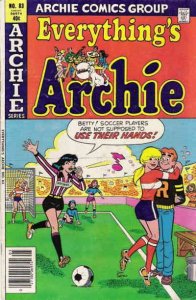 Everything's Archie #83 VG ; Archie | low grade comic May 1980 Soccer Cover