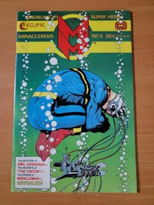 Miracleman #5 ~ NEAR MINT NM ~ 1986 Eclipse Comics 