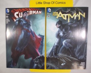 Batman #50 Superman #50 Dell'Otto Color Variant Connecting Set Bulletproof