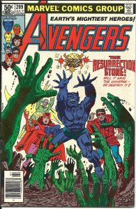 The Avengers #209 (1981) F-VF w/ Mark Jewelers Insert