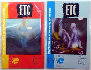 Etc Lot of 2 #1, 3 (1989) Piranha Press 1st Print Comic Books
