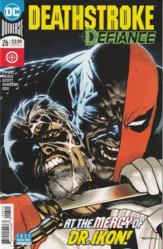 Deathstroke # 26 Cover A NM DC 2016 Series [H3] 