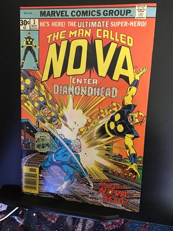 Nova #3 (1976) Issue, first Diamondhead! FN Tons listed!