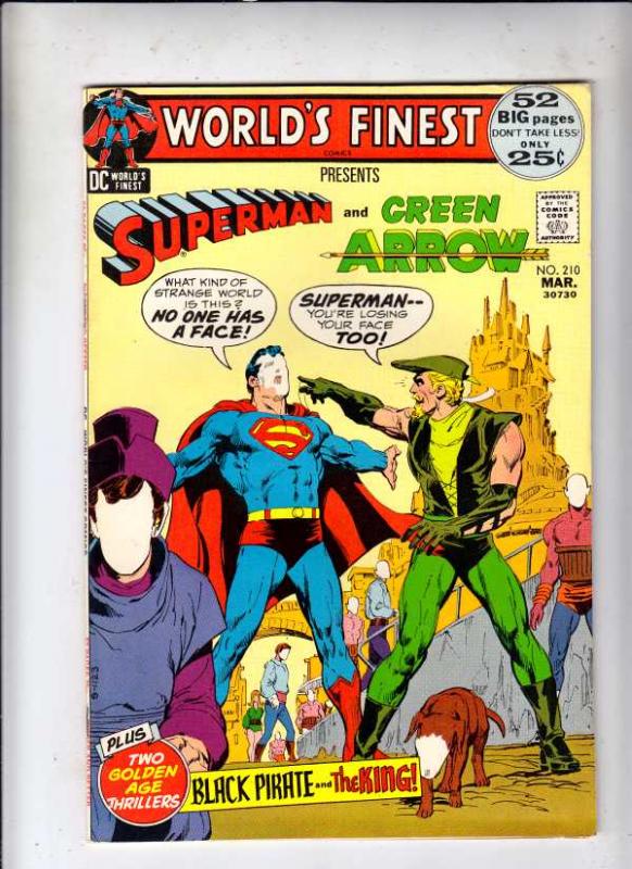 World's Finest #210 (Mar-72) VF/NM Mid-High-Grade Superman, Batman, Robin