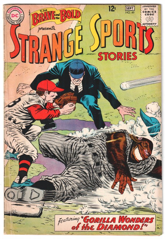 The Brave and the Bold #49 (1963) Strange Sports!