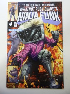 Ninja Funk #4 Variant Signed W/COA NM Condition