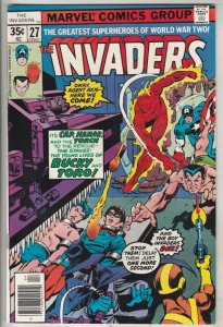 Invaders,The #27 (Apr-78) NM- High-Grade The Human Torch