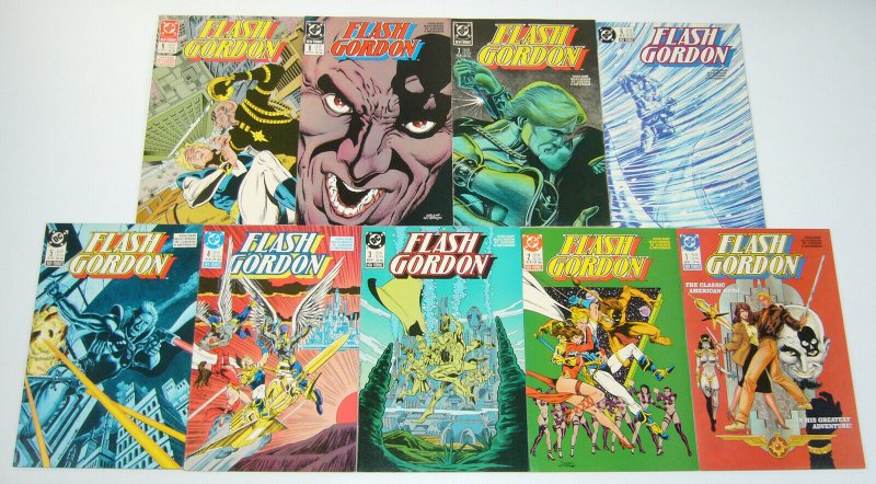 Flash Gordon #1-9 VF/NM complete series - dc comics 1988 set lot 2 3 4 5 6 7 8