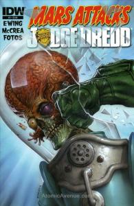 Mars Attacks Judge Dredd #3 VF/NM; IDW | save on shipping - details inside